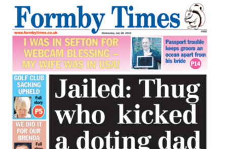 Trinity Mirror closing two Merseyside weekly newspapers, the Crosby Herald and Formby Times